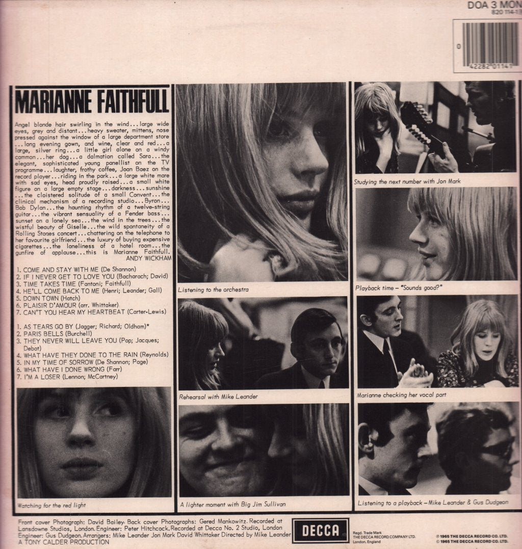 Marianne Faithfull - Marianne Faithfull - Lp