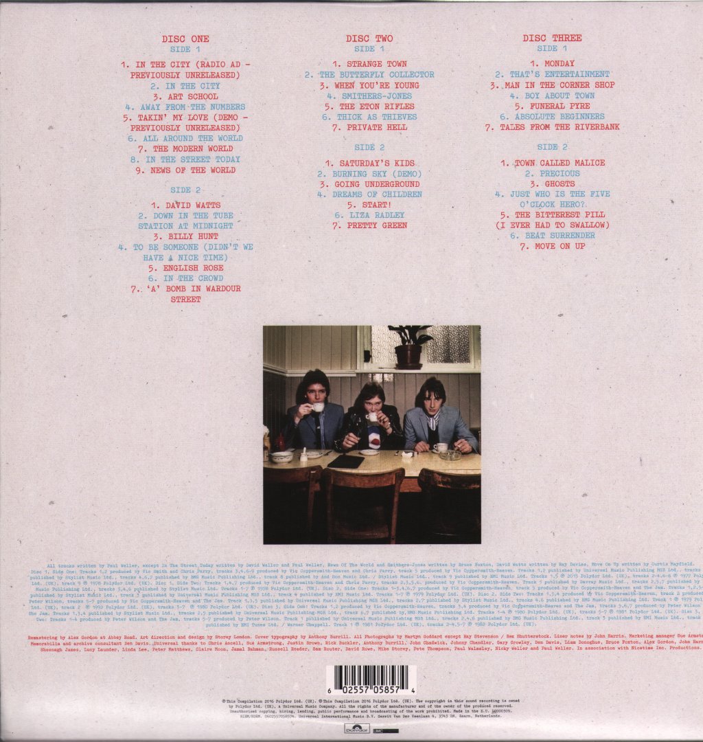 Jam - About The Young Idea - The Very Best of The Jam - Triple Lp
