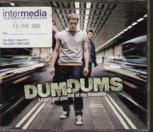 Dumdums - I Can't Get You Out Of My Thoughts - Cd