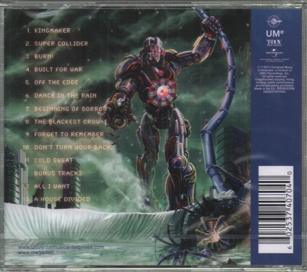 Megadeth - Super Collider - Cd