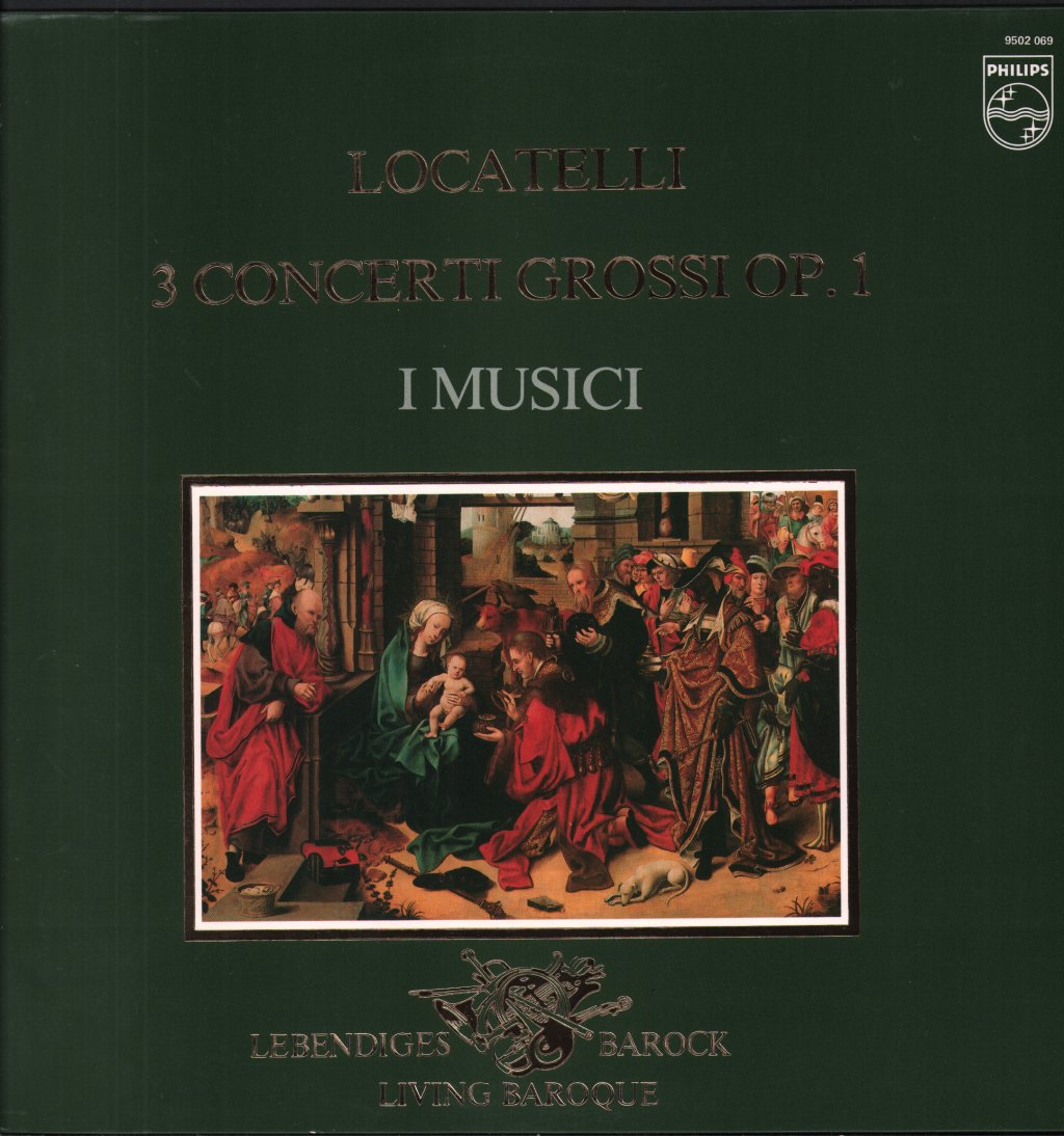 I Musici - Locatelli - 3 Concerti Grossi Op. 1 - Lp