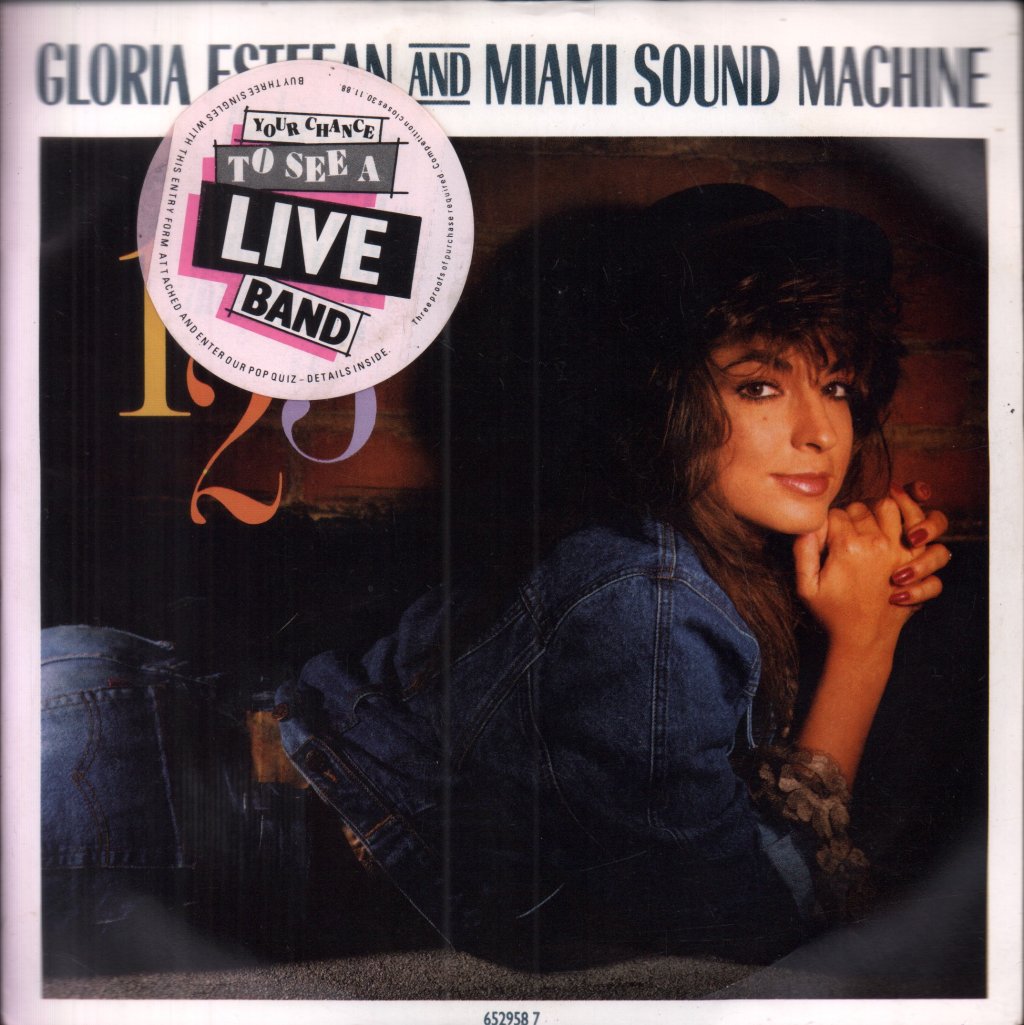 Gloria Estefan - 123 - 7 Inch