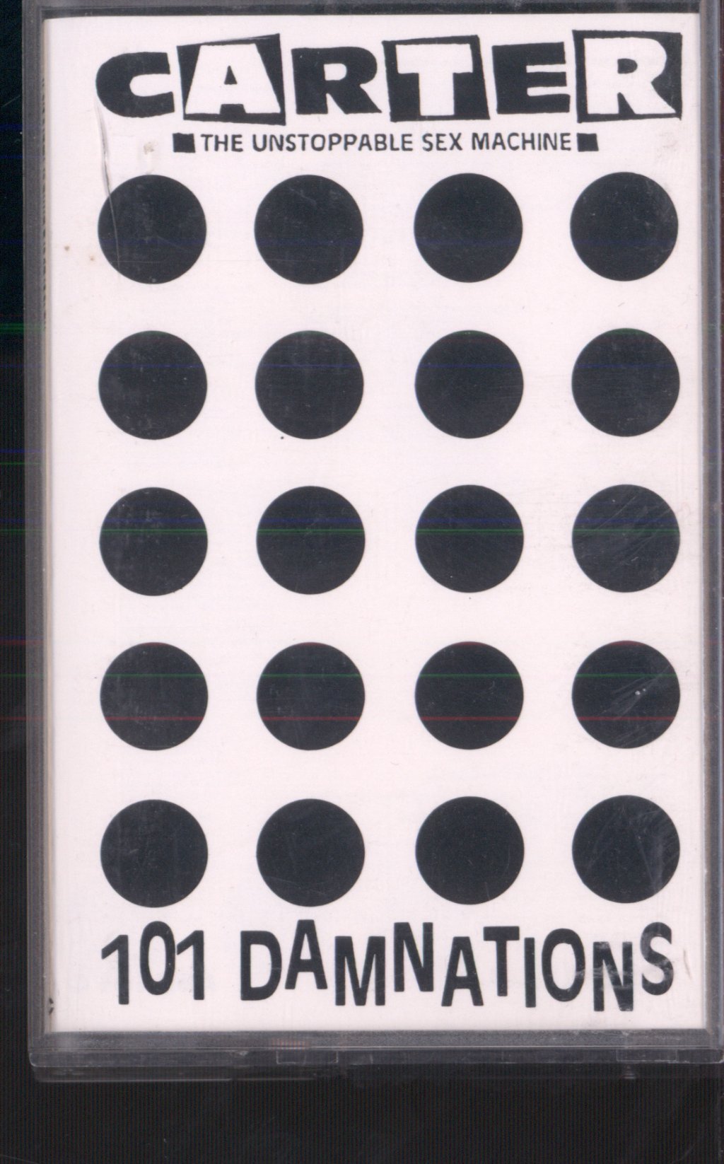 Carter The Unstoppable Sex Machine - 101 Damnations - Cassette
