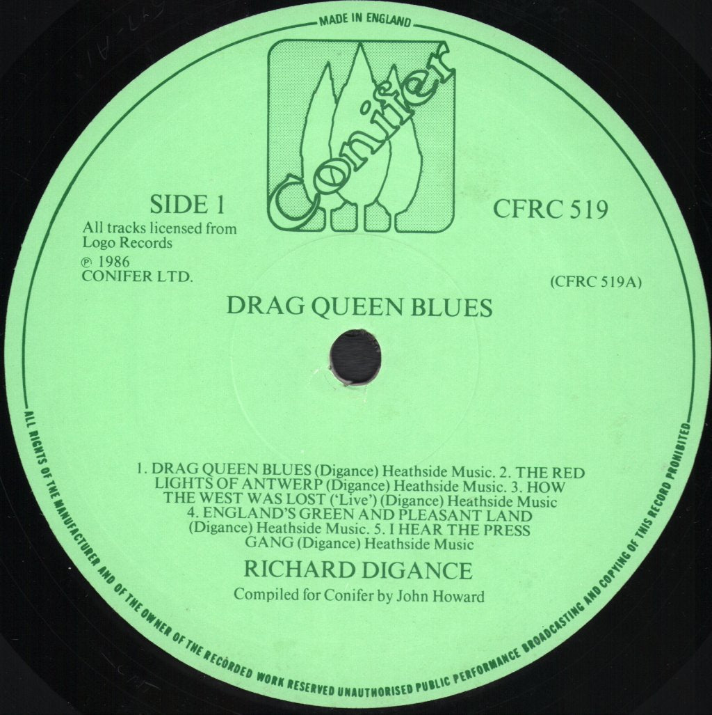 Richard Digance - Drag Queen Blues - Lp