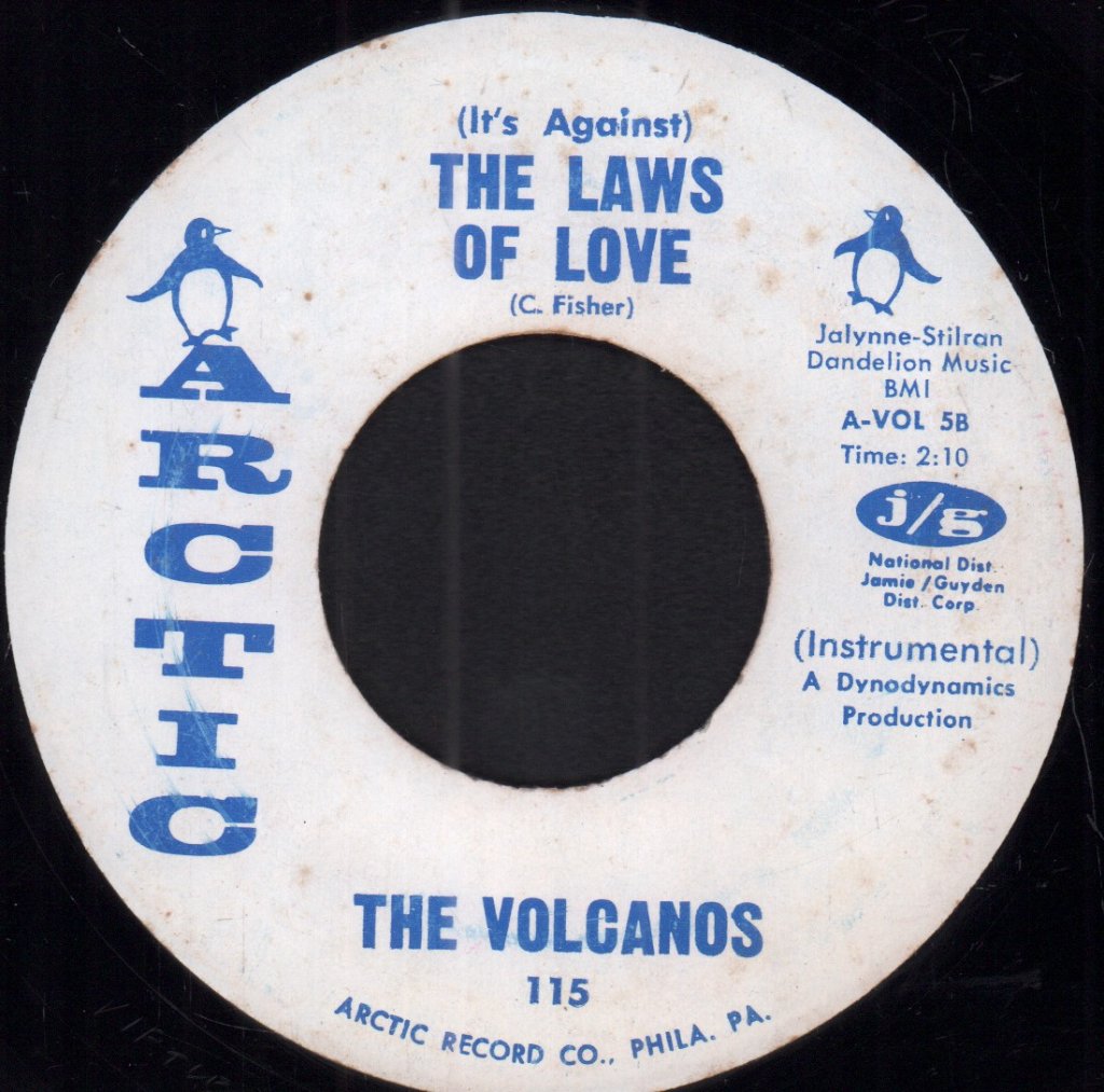 Volcanos - Laws Of Love - 7 Inch