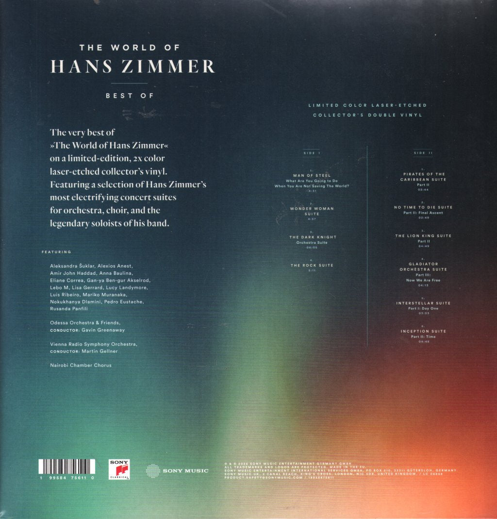 Hans Zimmer - The World of Hans Zimmer: Best of - Double Lp
