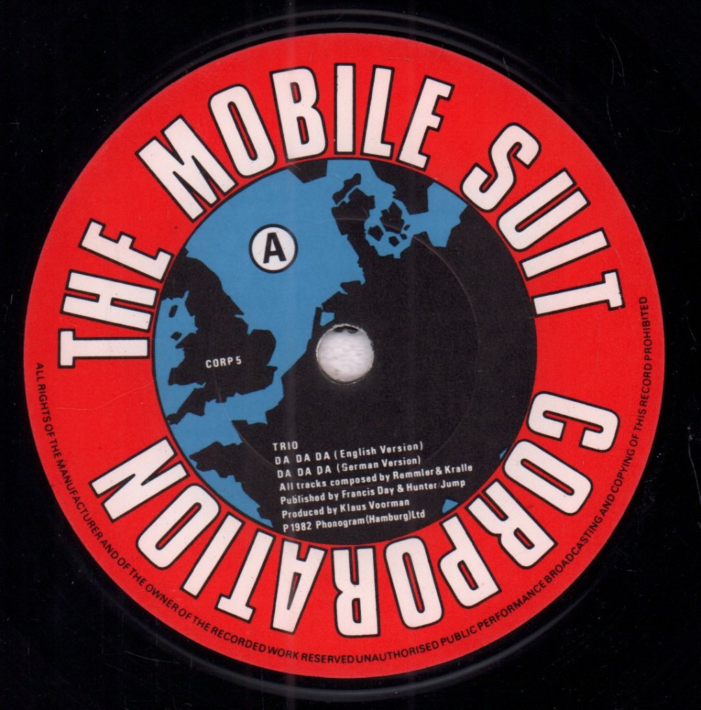 Trio (German Group) - Da Da Da - 7 Inch