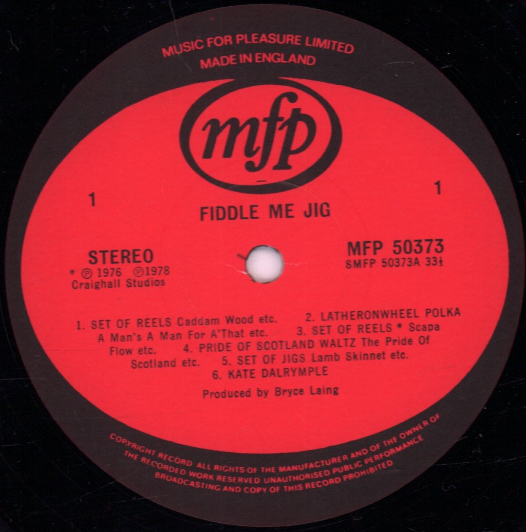 Various Artists - Fiddle Me Jig - Lp