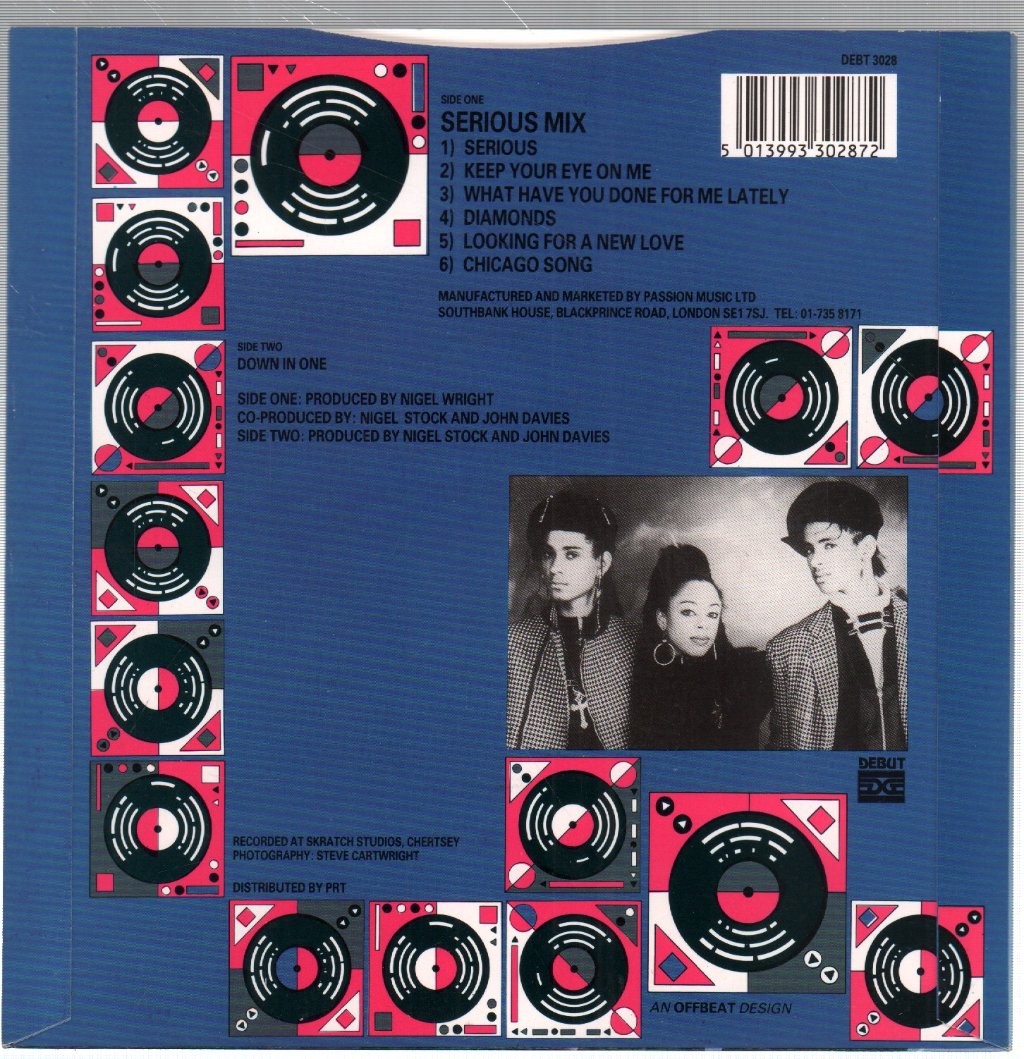 Mirage (Pop) - Serious Mix - 7 Inch