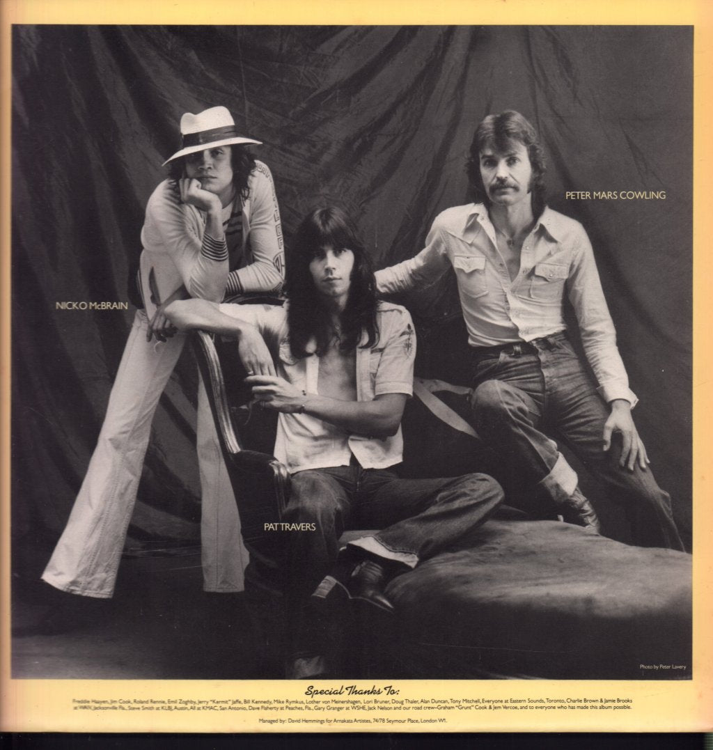 Pat Travers - Putting It Straight - Lp