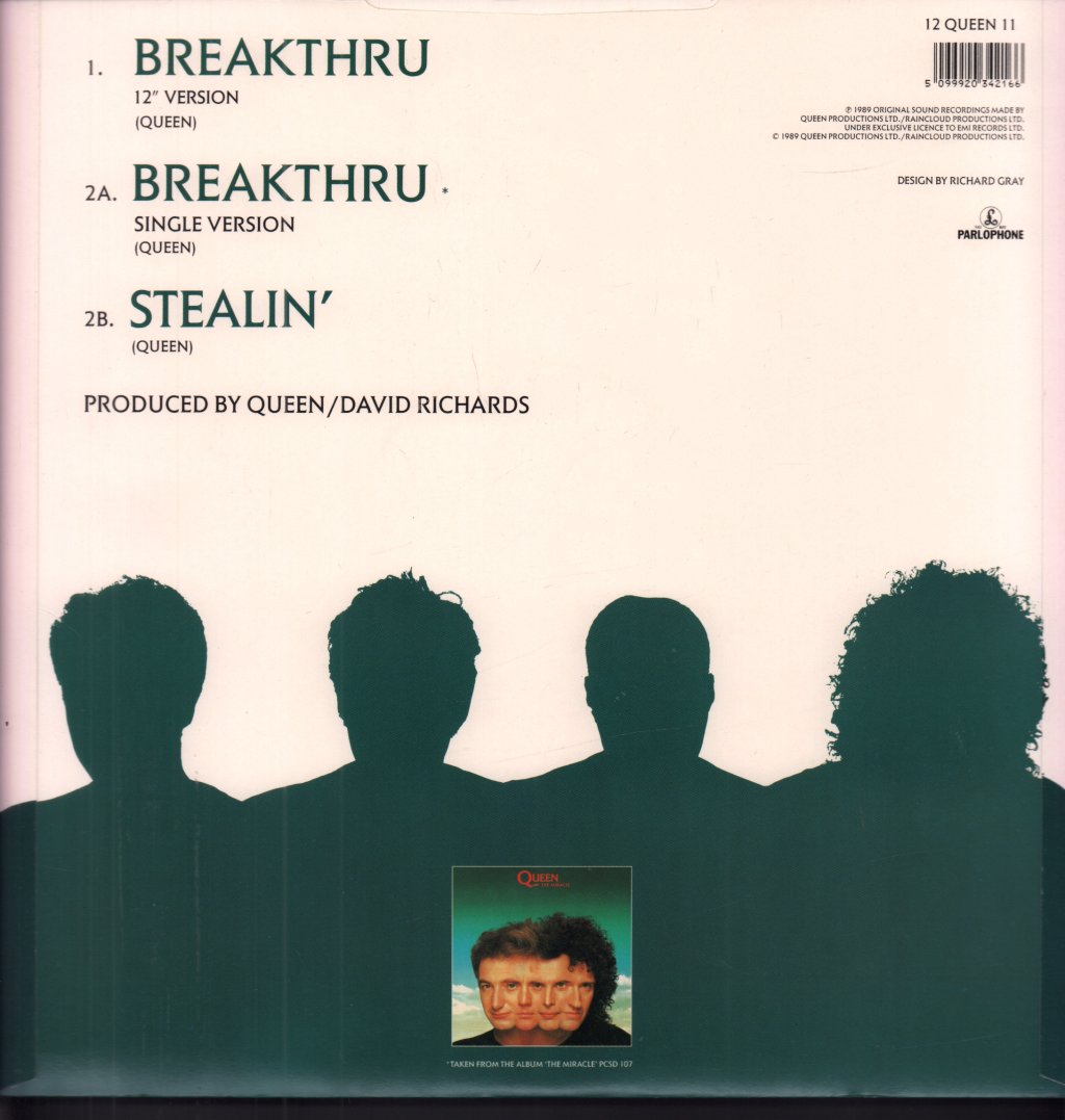 Queen - Breakthru - 12 Inch