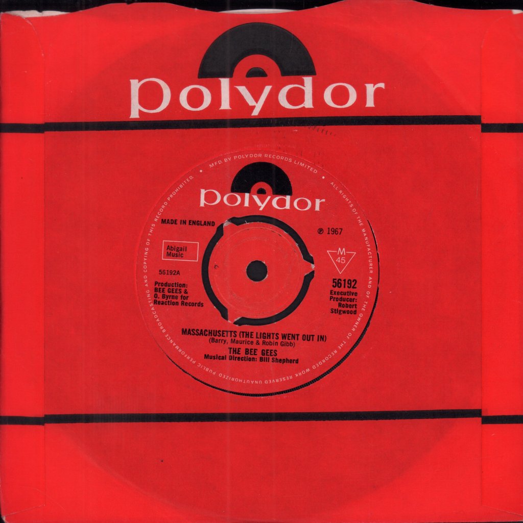 Bee Gees - Massachusetts - 7 Inch