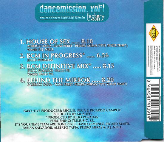 Mediterranean DJs In Factory House - Dancemision. Vol.1 - Cd