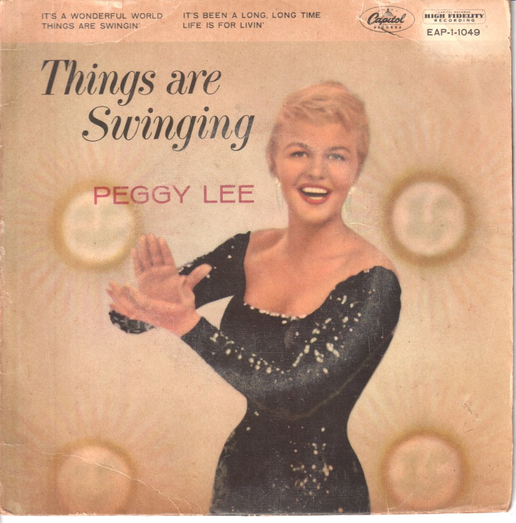 Peggy Lee - Things Are Swingin' - 7 Inch