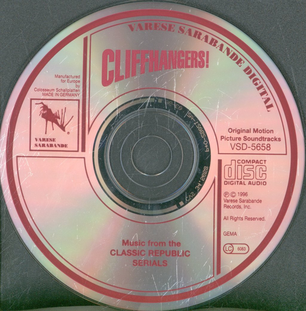 Cinemasound Orchestra, James King - Cliffhangers! Music From The Classic Republic Films - Cd