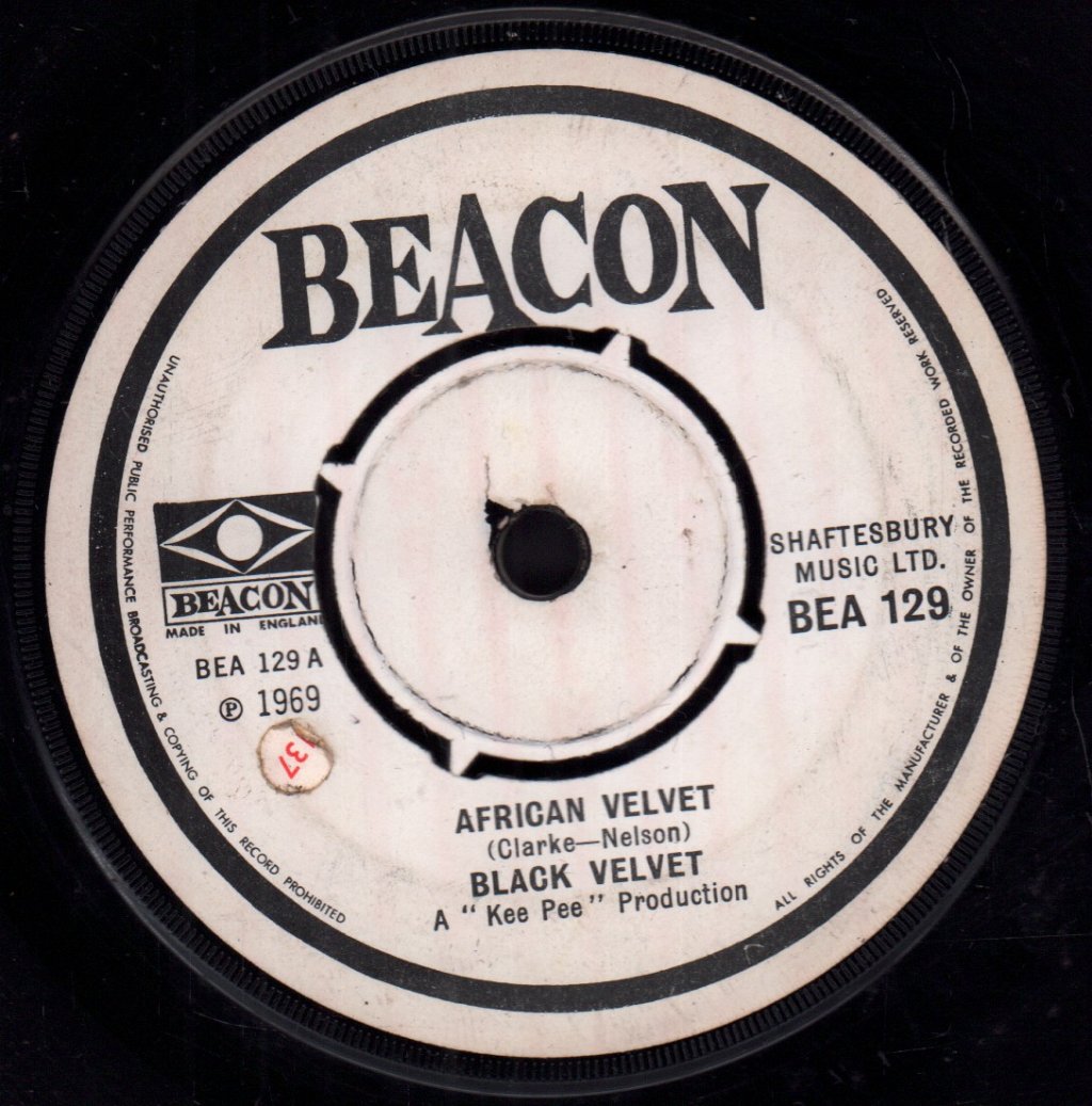 Black Velvet - African Velvet - 7 Inch