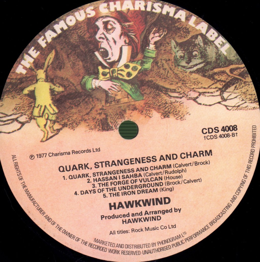 Hawkwind - Quark Strangeness And Charm - Lp