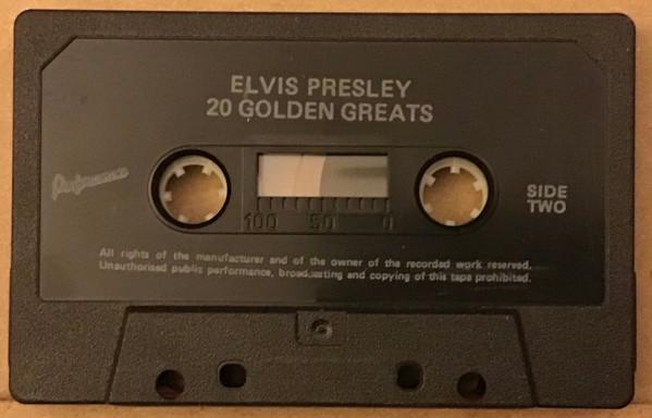 Elvis Presley - 20 Golden Greats - Cassette