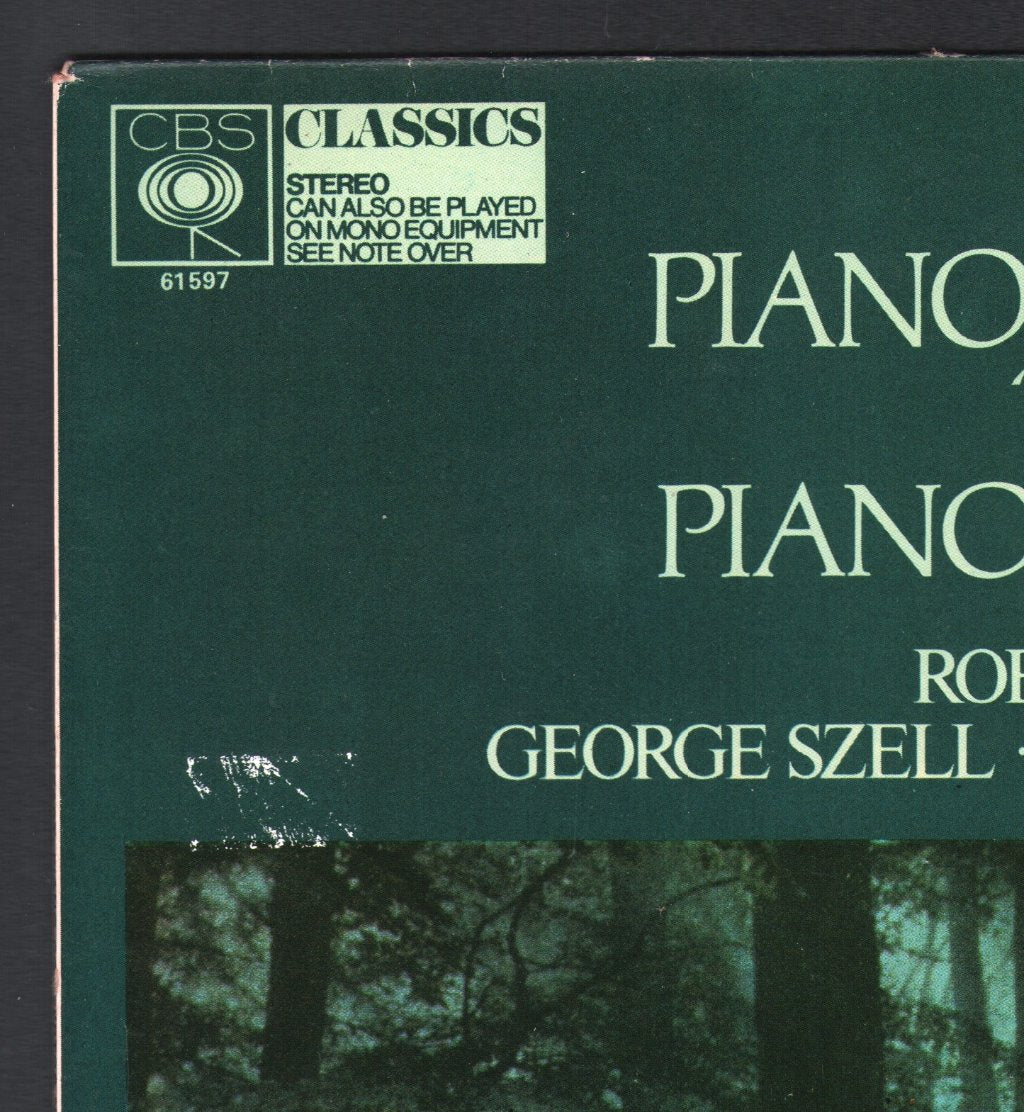Robert Casadesus / George Szell / Columbia Symphony Orchestra - Mozart - Piano Concerto No. 26 In D Major "Coronation" / Piano Concerto No. 27 In B-Flat Major - Lp