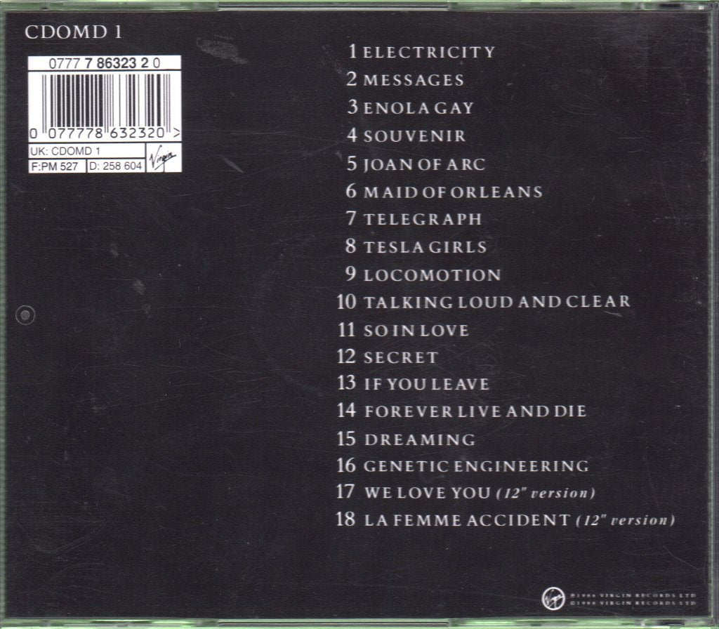 Orchestral Manoeuvres In The Dark - Best Of OMD - Cd