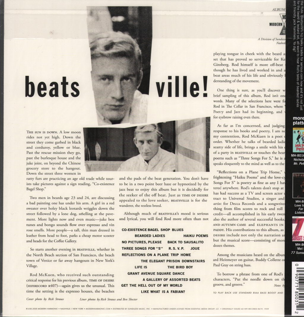 Rod Mckuen - Beatsville - Lp