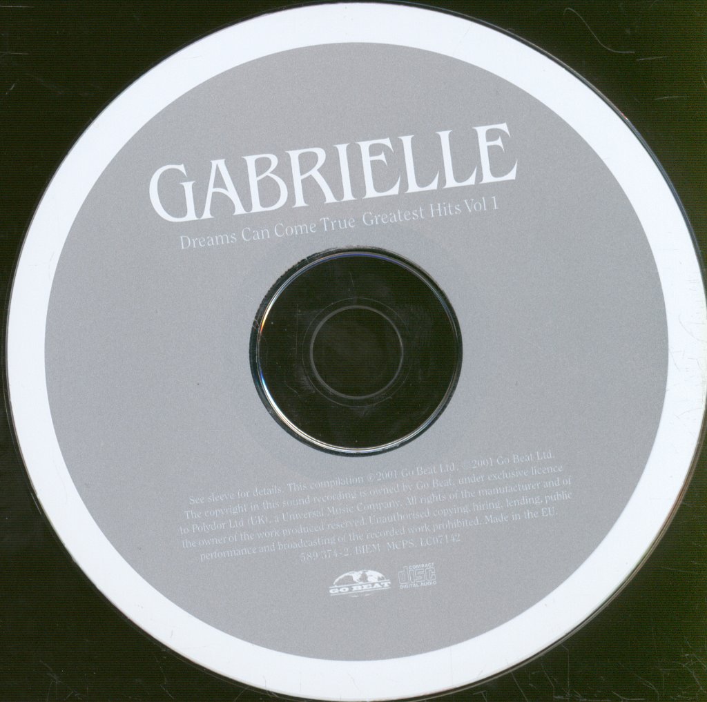 Gabrielle - Dreams Can Come True - Greatest Hits Vol 1 - Cd