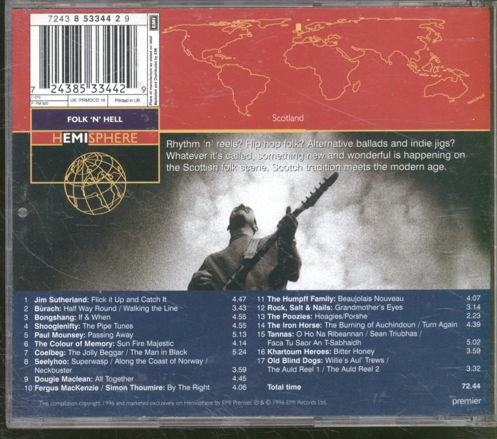 Various Artists - Folk 'N' Hell: Fiery New Music From Scotland - Cd