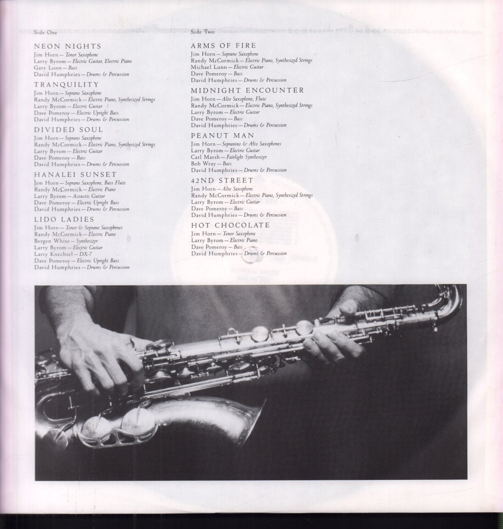 Jim Horn - Neon Nights - Lp