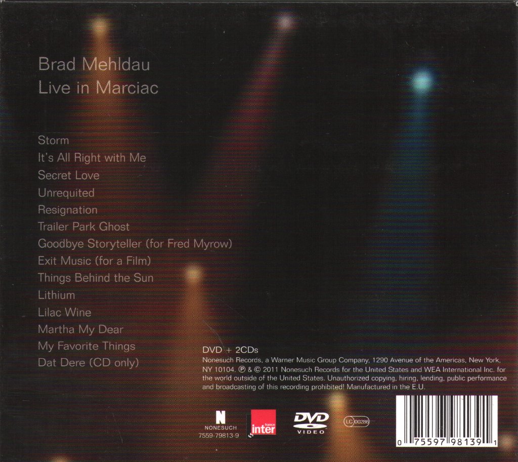 Brad Mehldau - Live In Marciac - Cd Set