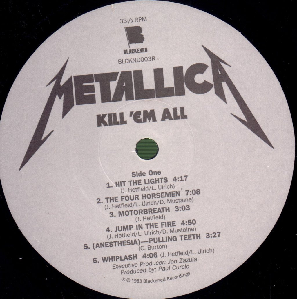 Metallica - Kill 'Em All - Lp