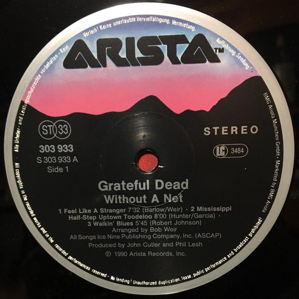 Grateful Dead - Without A Net - Triple Lp
