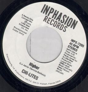 Chi-Lites - Higher - 7 Inch