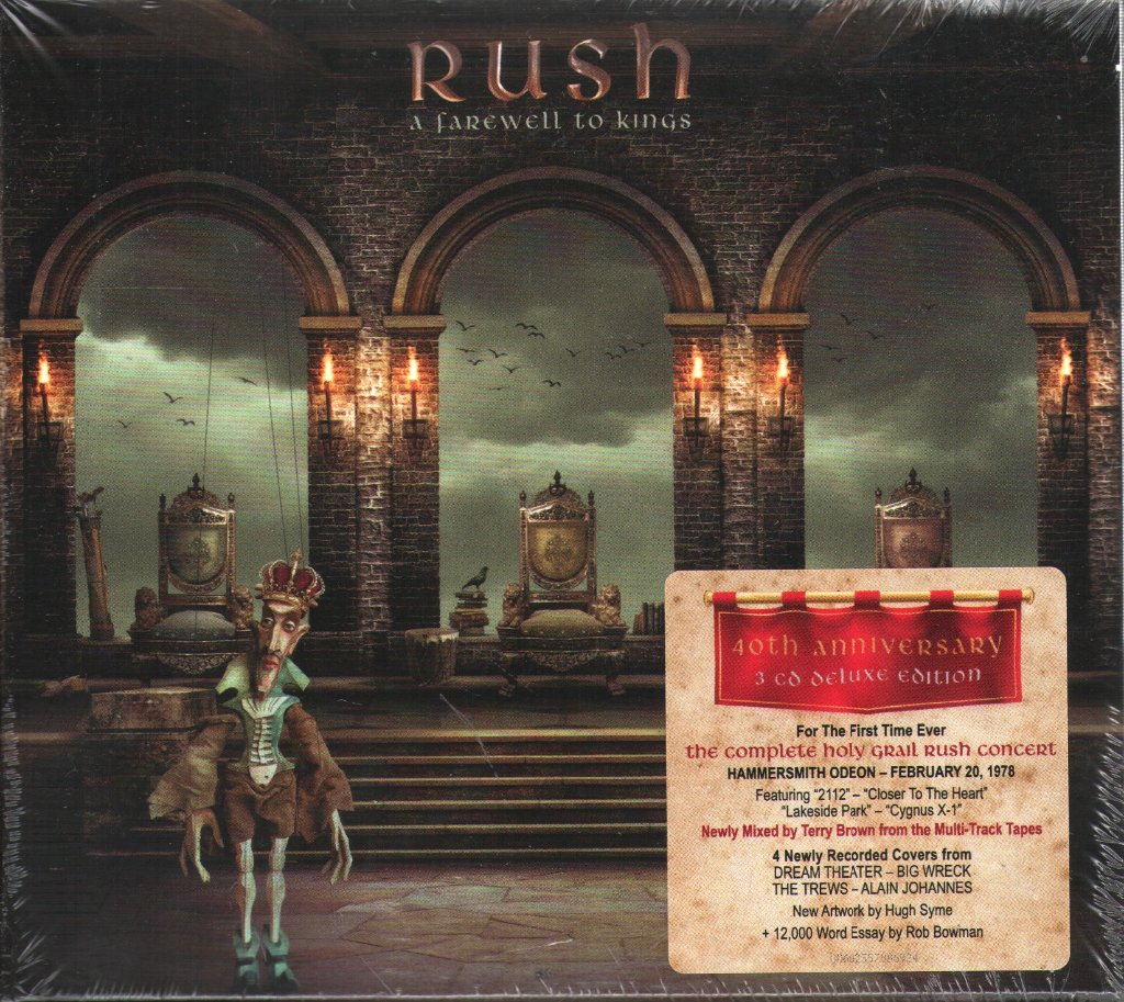 Rush - A Farewell To Kings (40th Anniversary) - Triple Cd