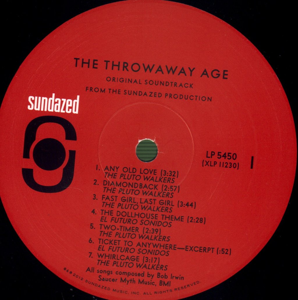 Bob Irwin - Throwaway Age (Original Soundtrack) - Lp