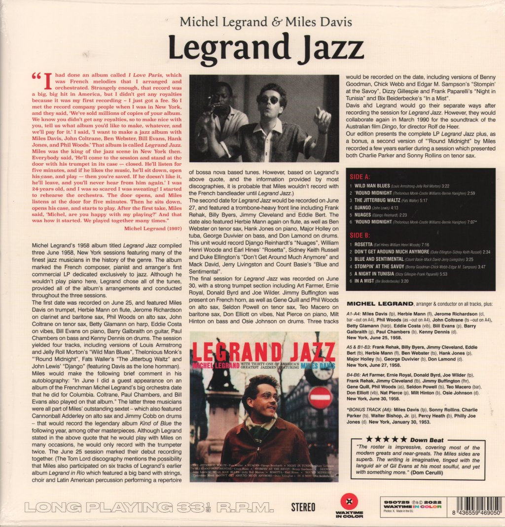 Michel Legrand & Miles Davis - Legrand Jazz - Lp