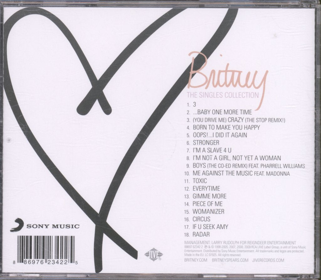 Britney Spears - Singles Collection - Cd