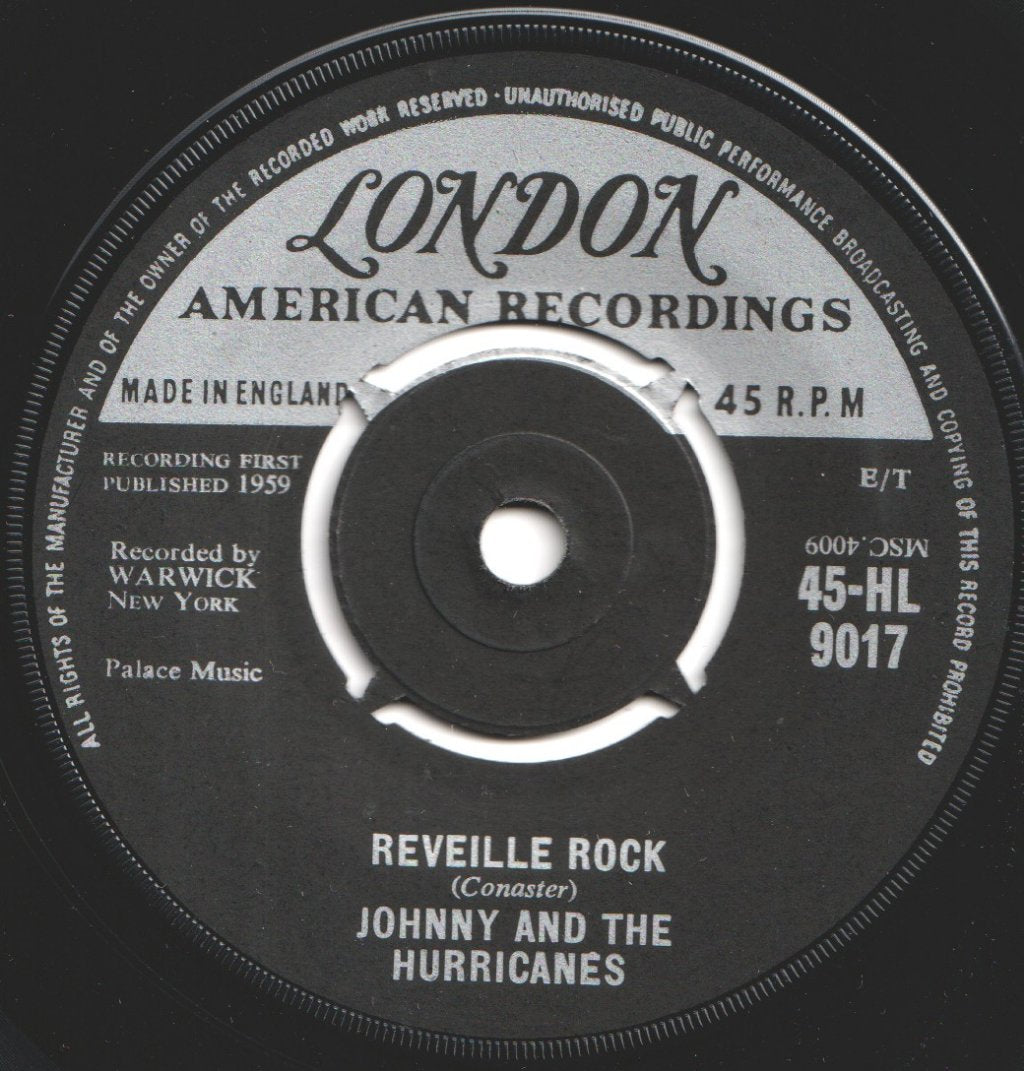 Johnny And The Hurricanes - Reveille Rock - 7 Inch