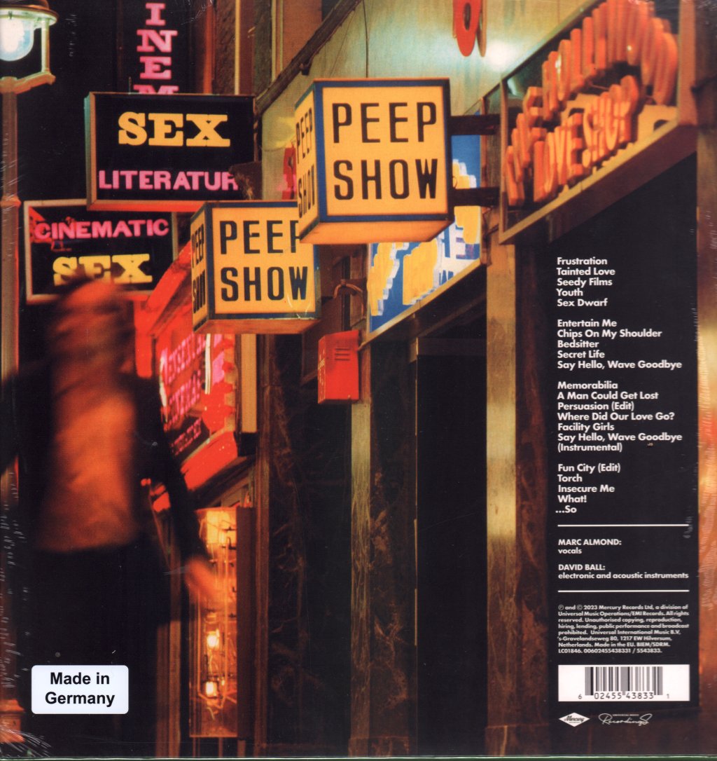 Soft Cell - Non-Stop Erotic Cabaret - Double Lp