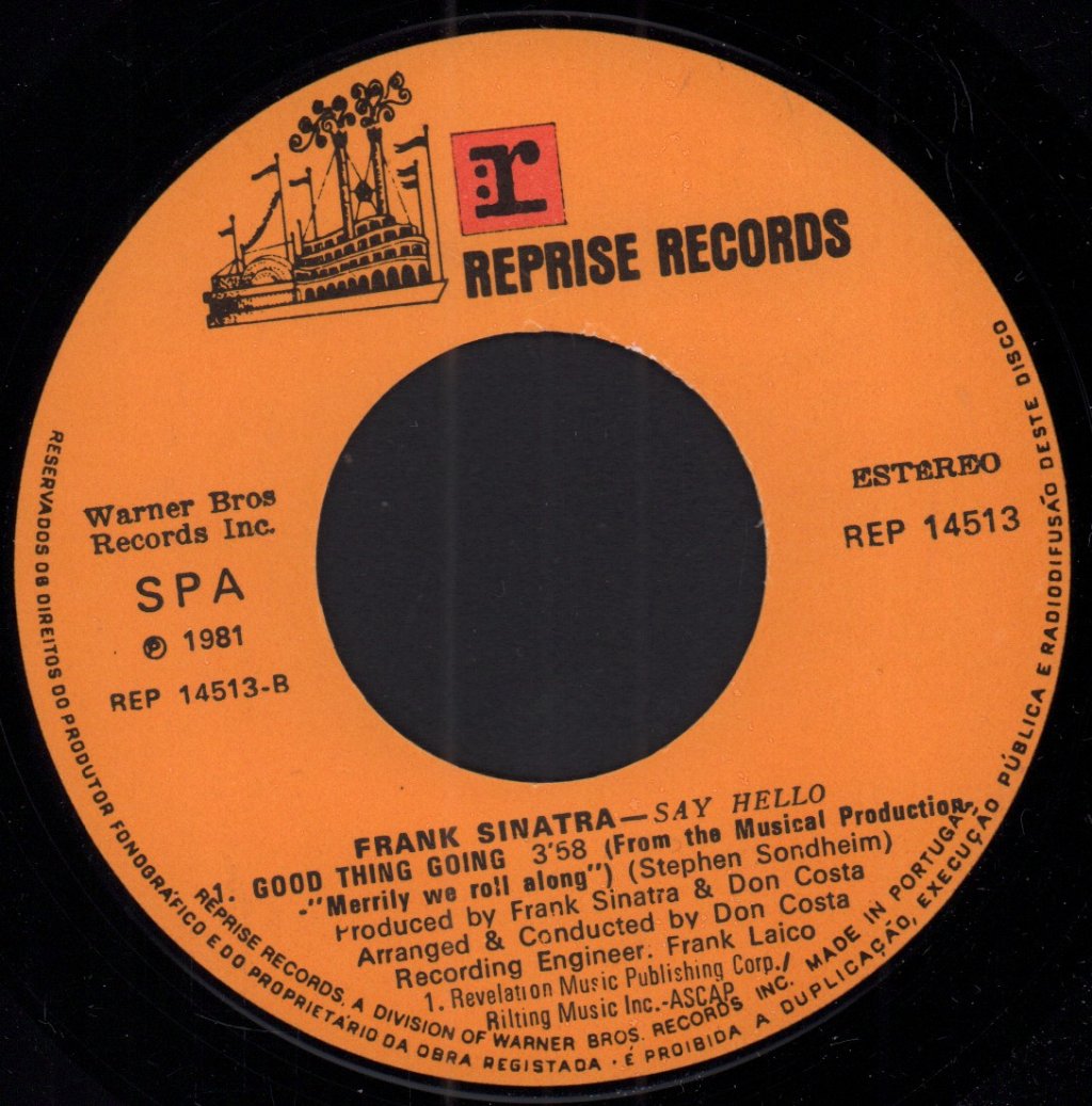Frank Sinatra - Say Hello - 7 Inch