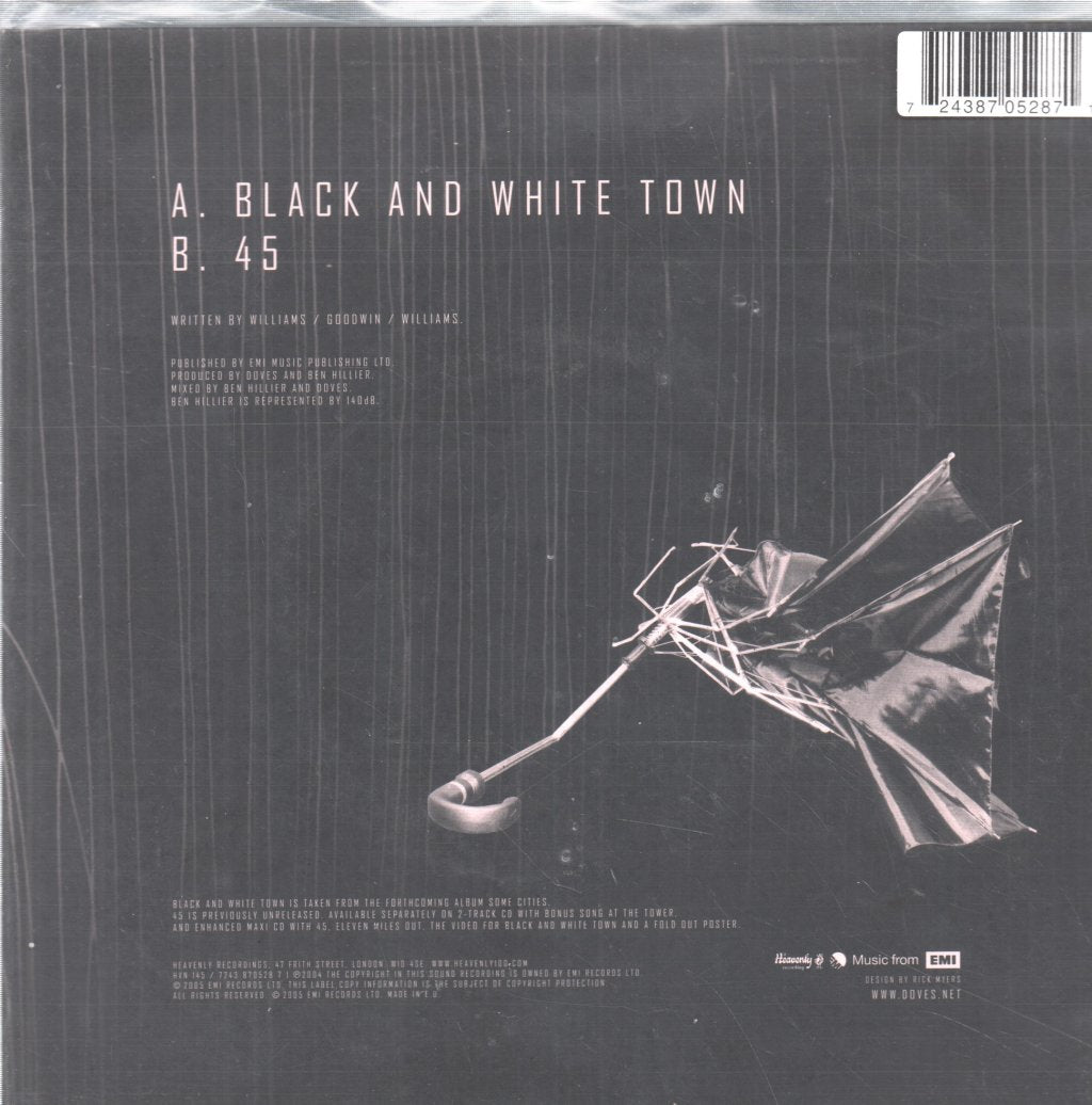 Doves (Manchester Group) - Black And White Town - 7 Inch