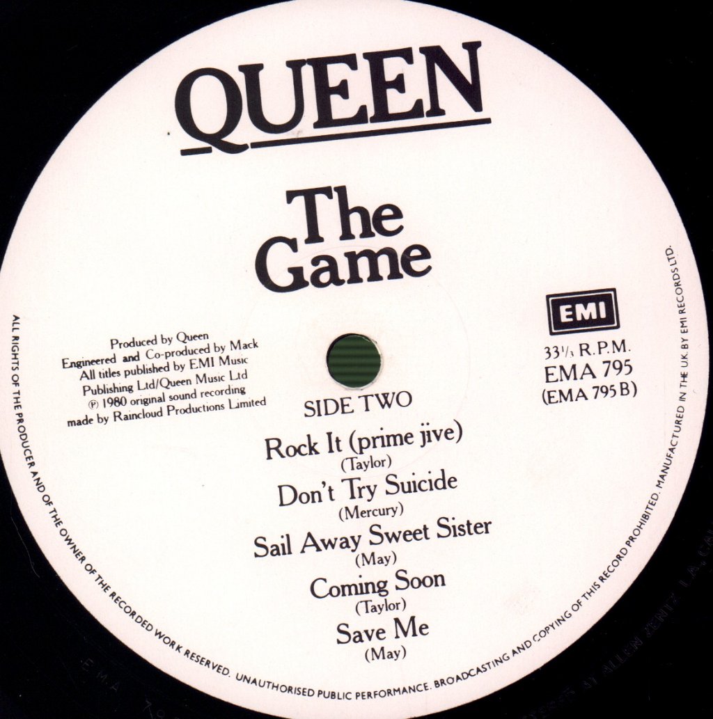 Queen - Game - Lp