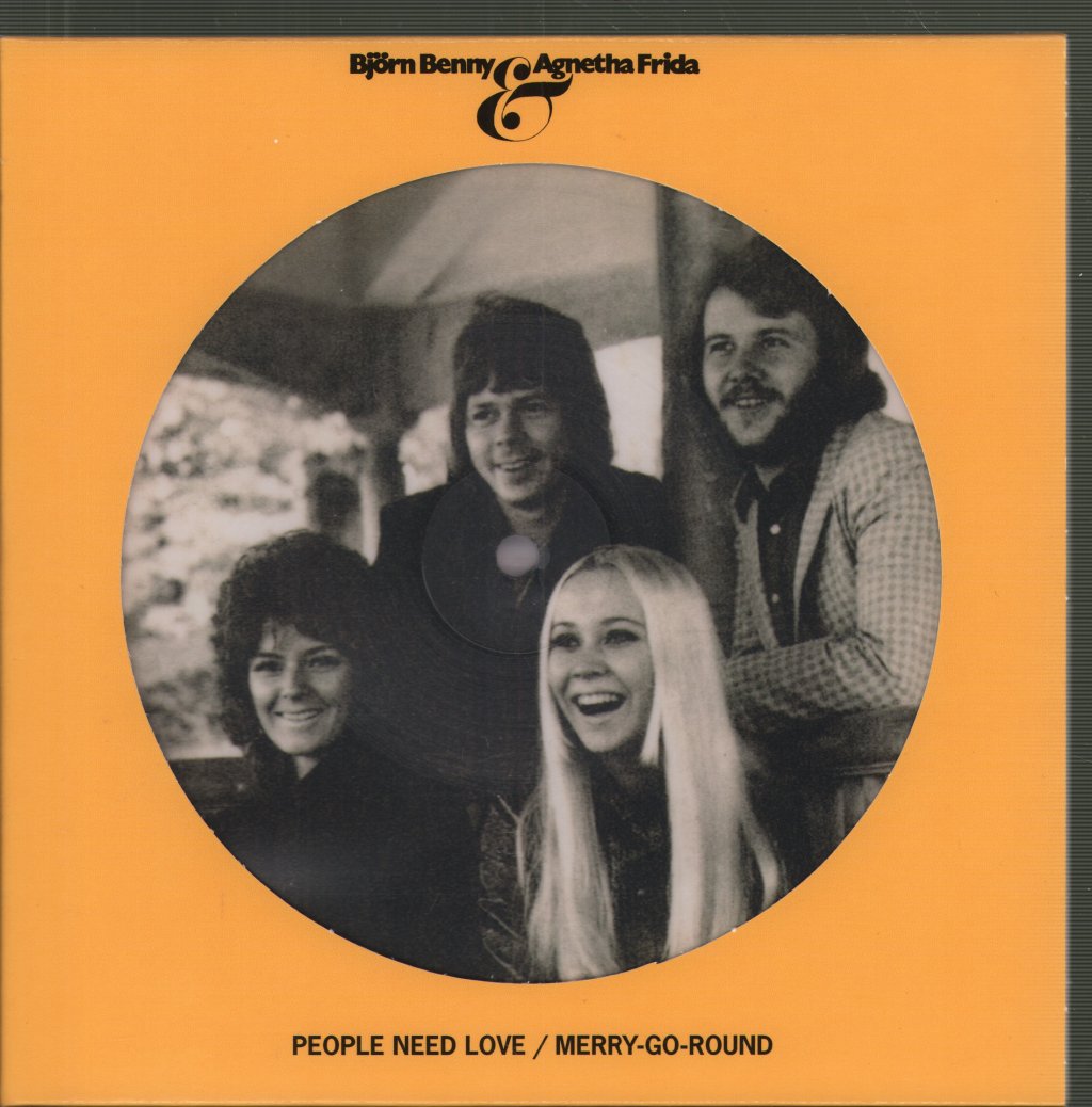 Björn & Benny, Agnetha & Anni-Frid - People Need Love - 7 Inch