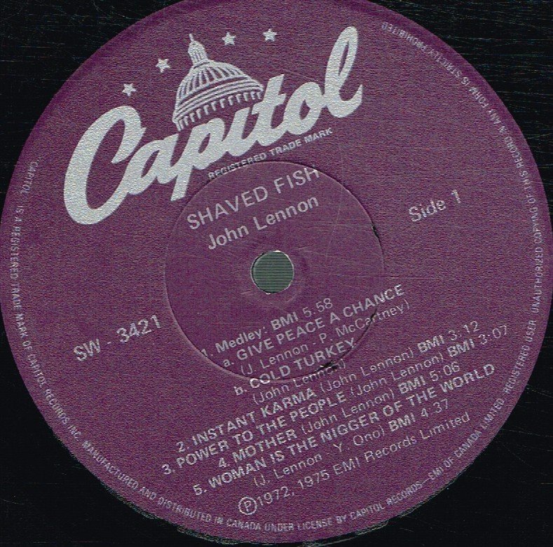 John Lennon - Shaved Fish - Lp