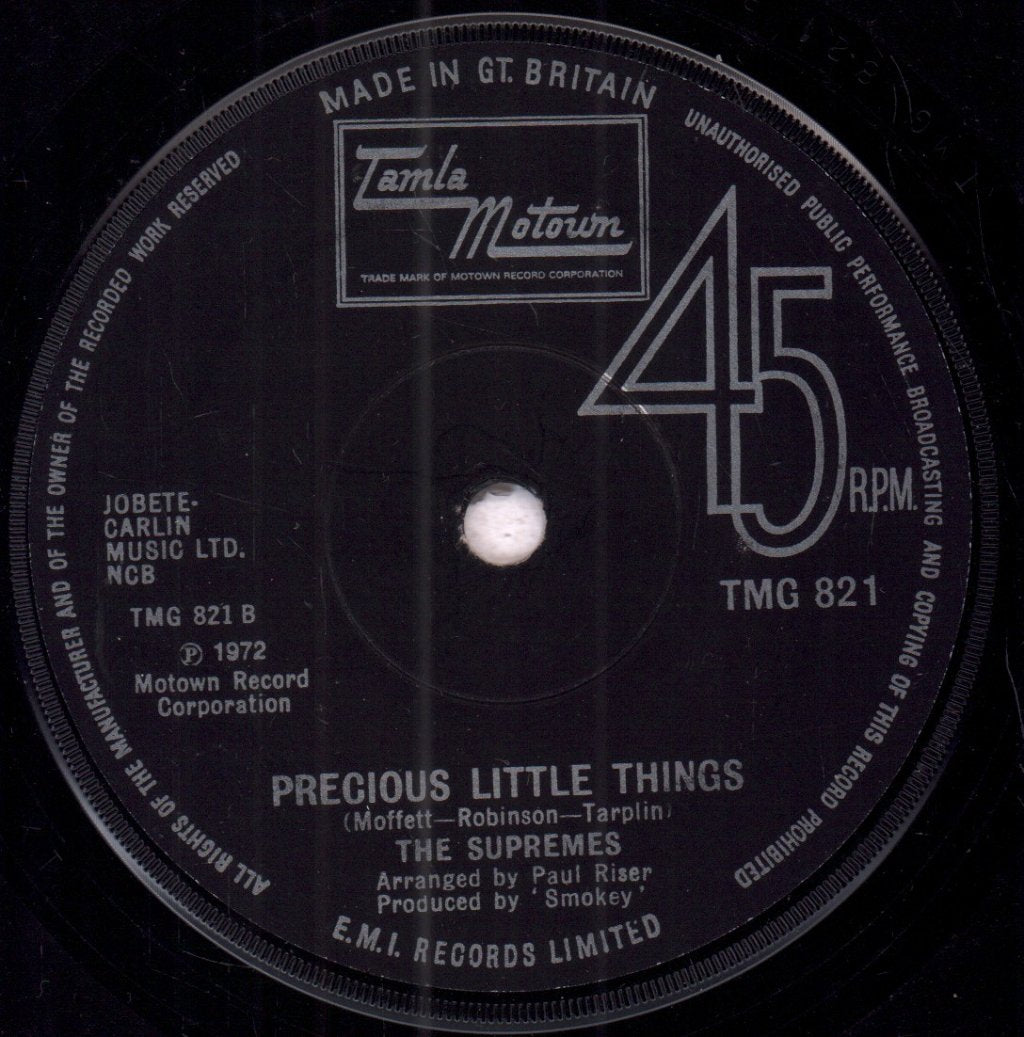 Supremes - Automatically Sunshine - 7 Inch