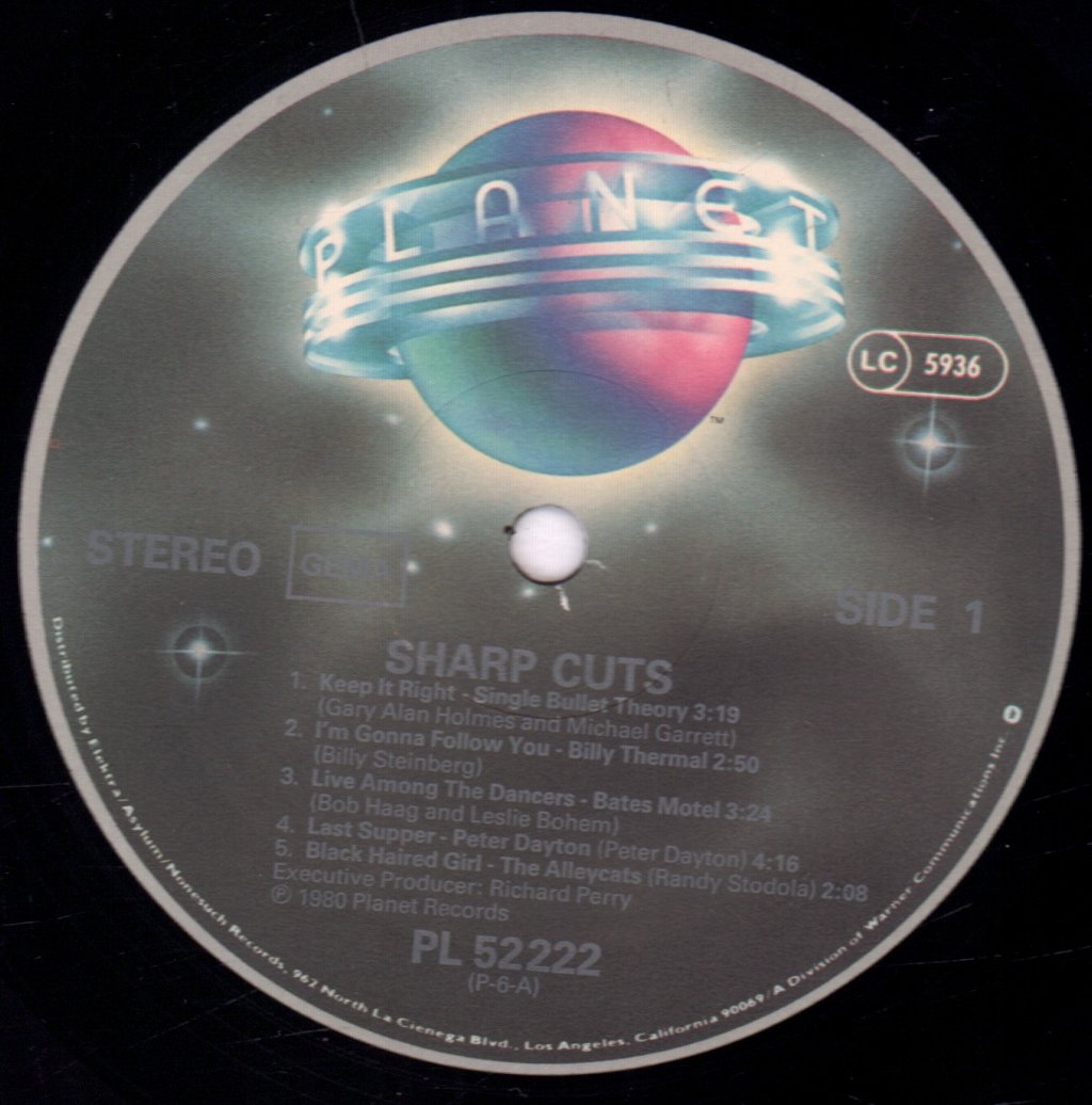 Various Artists - Sharp Cuts New Music From American Bands - Lp
