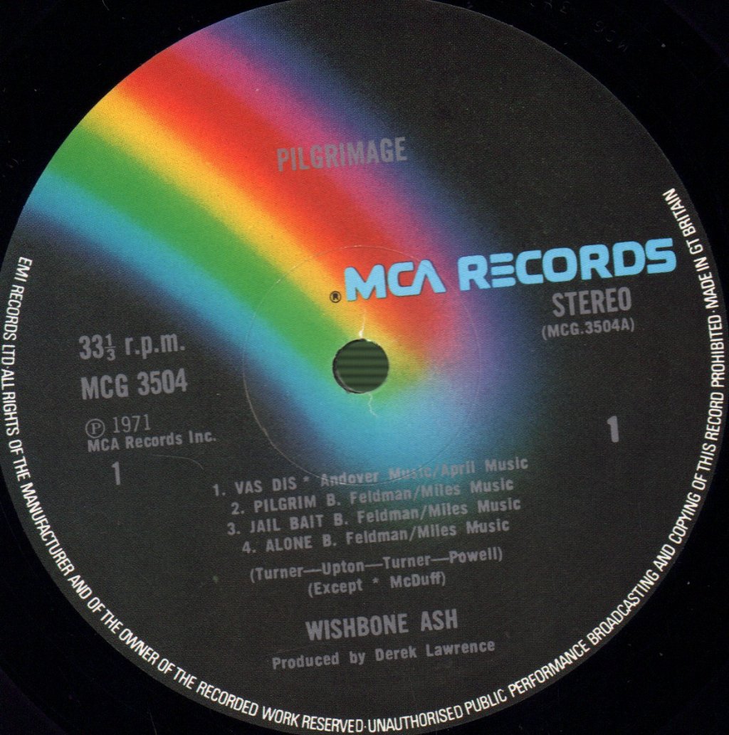 Wishbone Ash - Pilgrimage - Lp