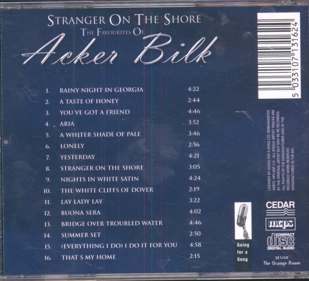 Acker Bilk - Stranger On The Shore - Cd