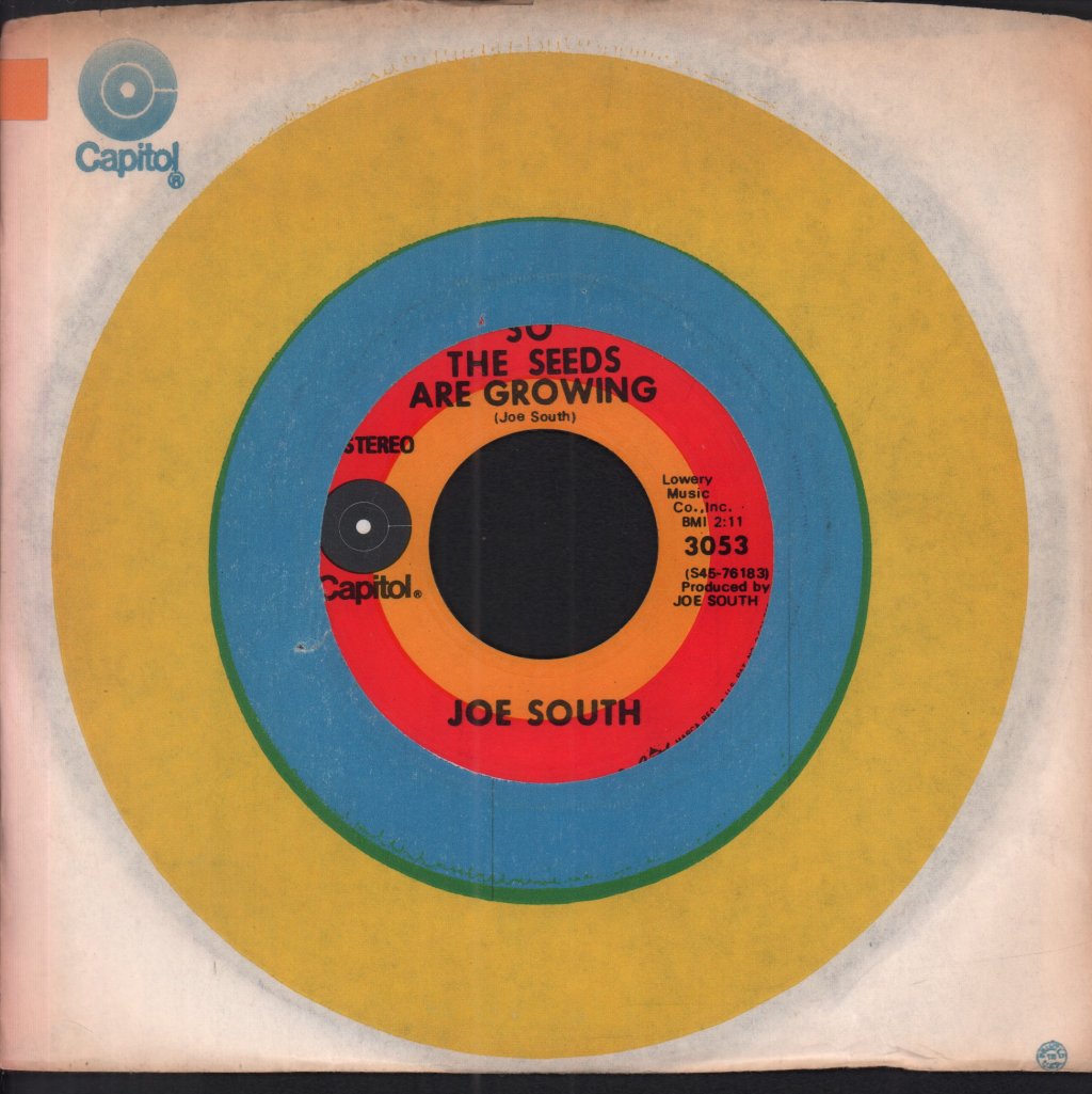 Joe South - So The Seeds Are Growing - 7 Inch