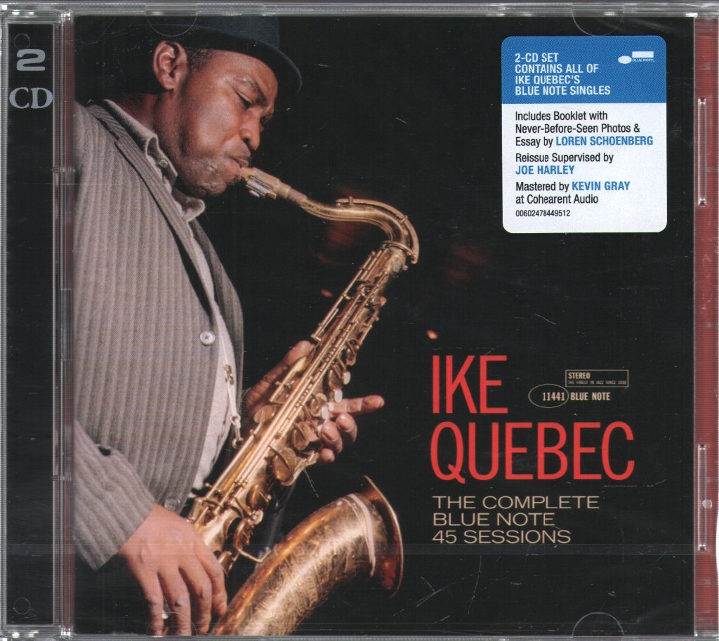 Ike Quebec - Complete Blue Note 45 Sessions - Double Cd