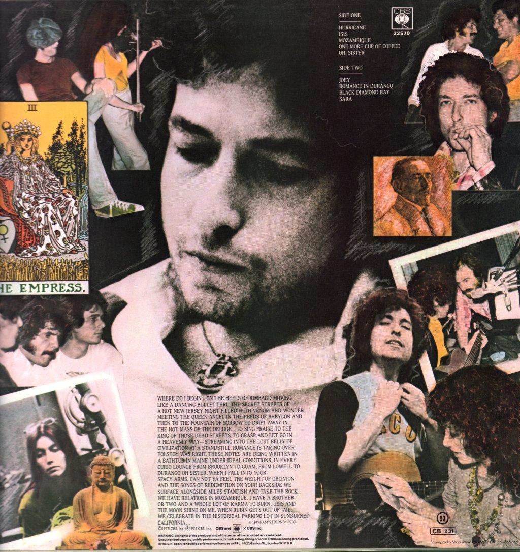 Bob Dylan - Desire - Lp